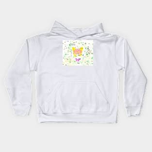 Halloween butterfly in love Kids Hoodie